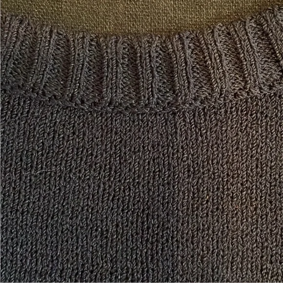 St.John Twin Set Navy/ white Wool Blend Cardigan / Vest size M - Picture 12 of 16